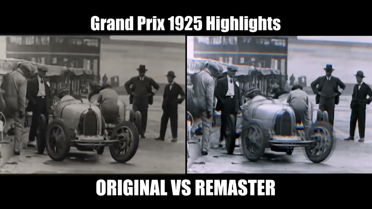 F1 1925 Grand Prix Highlights [REMASTER]
