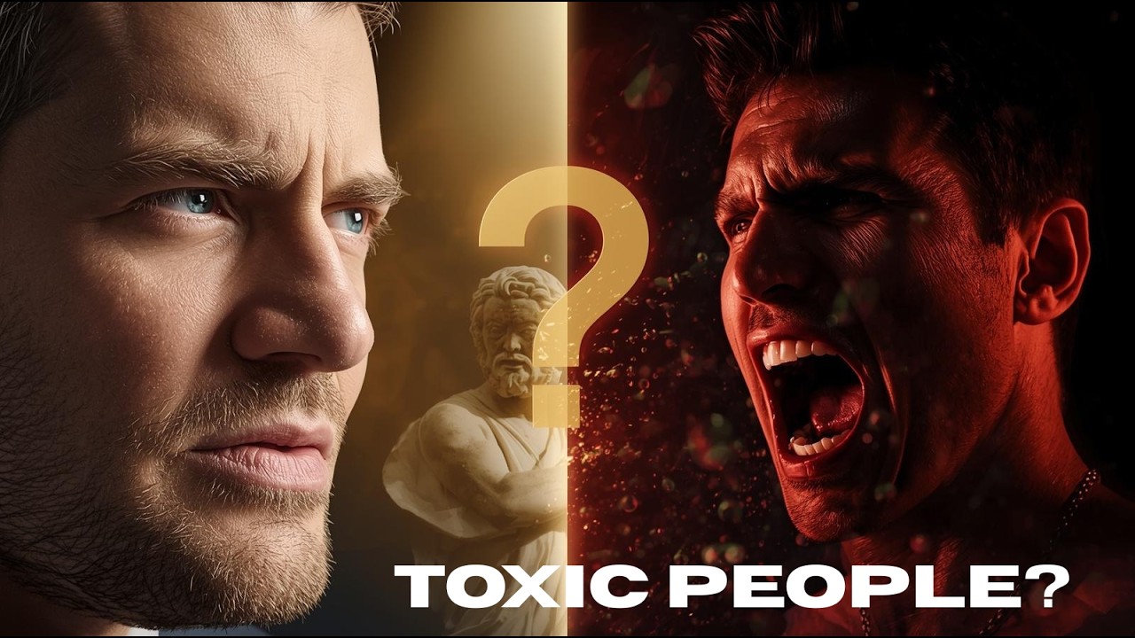 This is HOW YOU SHOULD TREAT toxic people: The STOIC Way (2026 version)