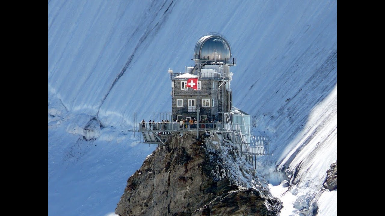 The Train From Wilderswil To Jungfraujoch