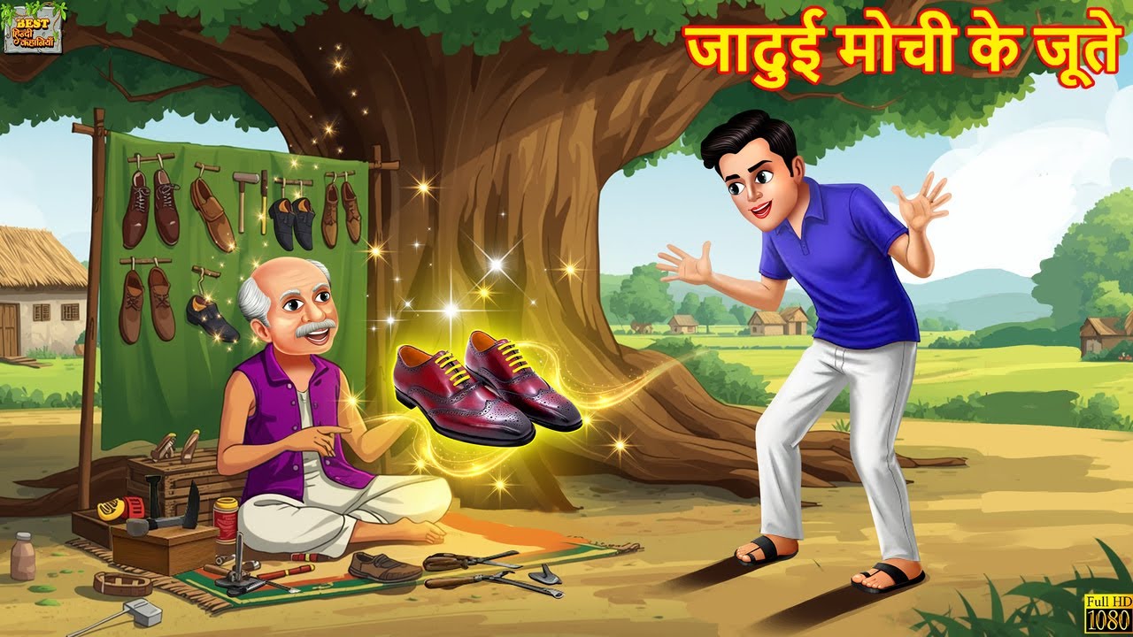 जादुई मोची के जूते | Jadui Mochi Ke Jootey | Hindi Kahani | Moral Stories | Jadui Kahani | Cartoon