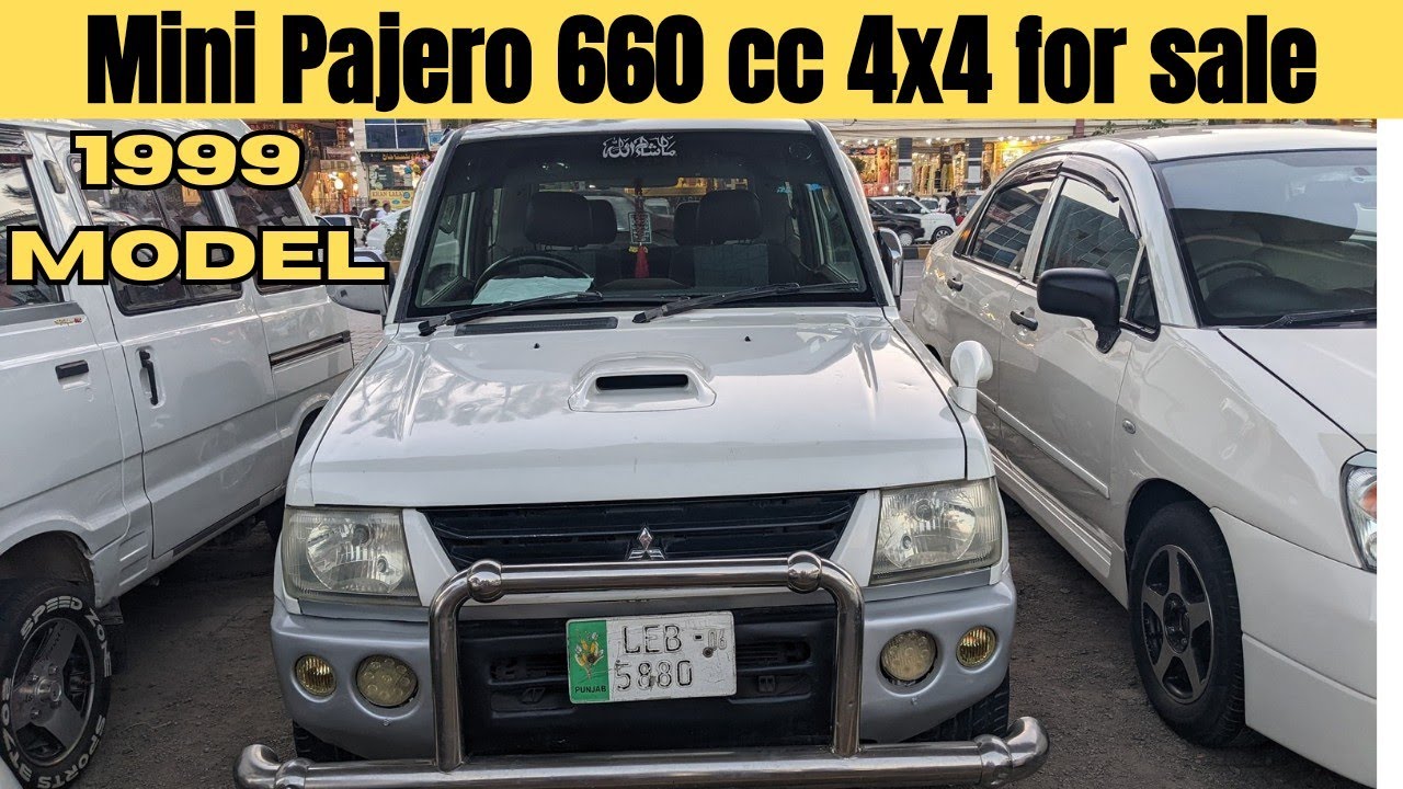 Mini Pajero 1999 Model For sale | Mini Pajero 660cc Price in Pakistan | Mini Pajero 660 cc for sale