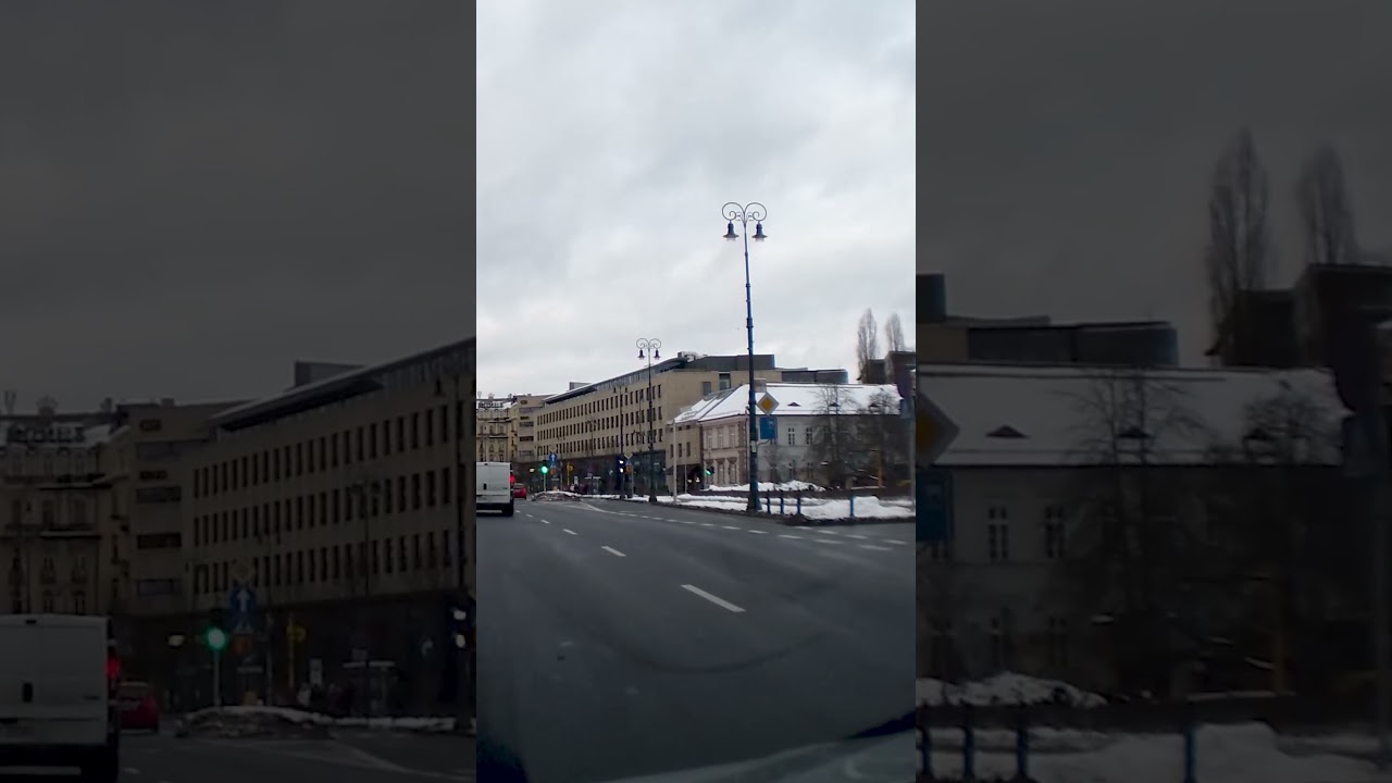 Warsaw City POV Drive | Daytime 4K Сar Driving