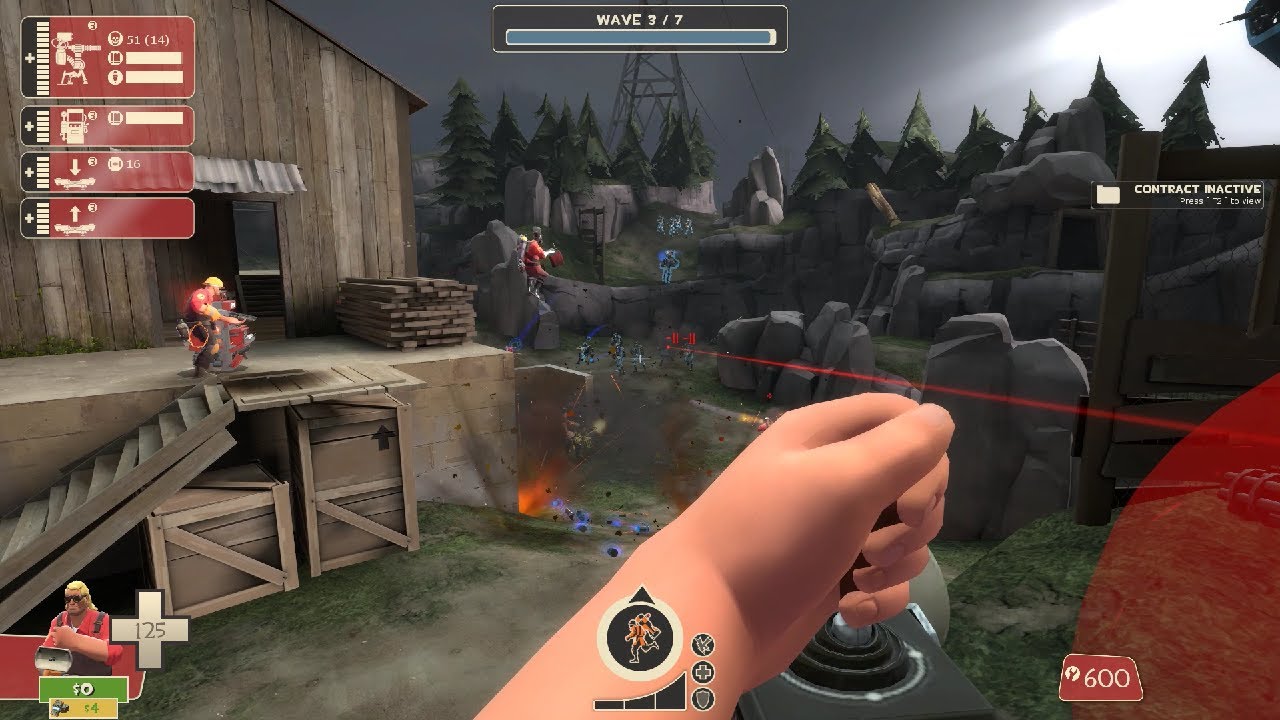 Team Fortress 2 MvM Engineer Gameplay