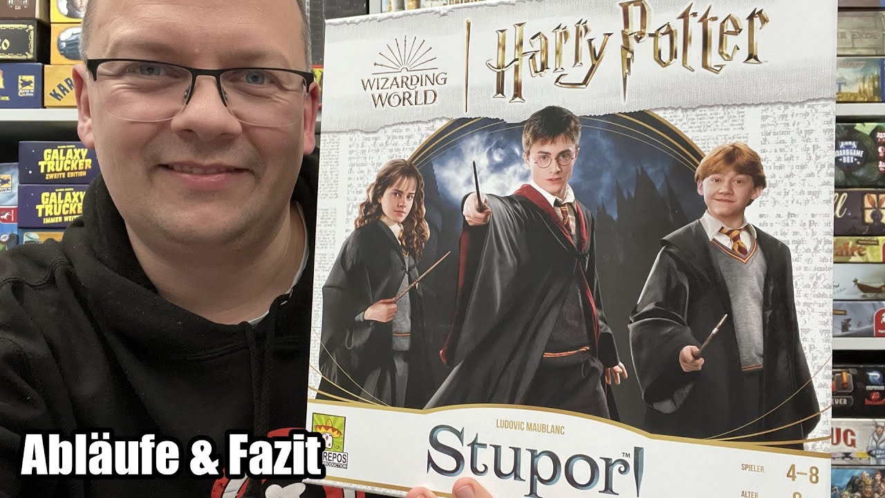 Harry Potter - Stupor (asmodee) - Familienspiel und Funspiel inkl. Zauberstab für jeden Zauberer