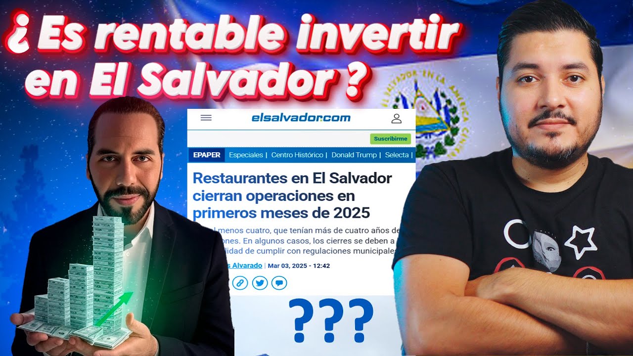 LA VERDAD sobre las INVERSIONES y NEGOCIOS en El Salvador 👀🔥 Invertir en El Salvador