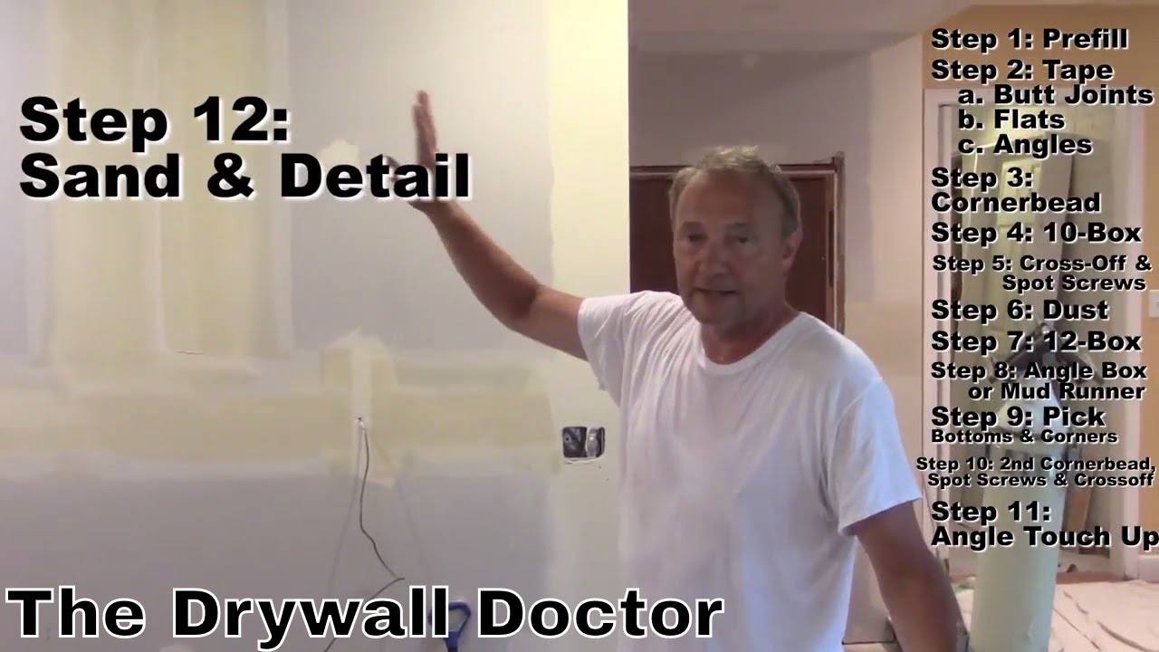 Viewer Request - Stages/Steps of Drywall Taping