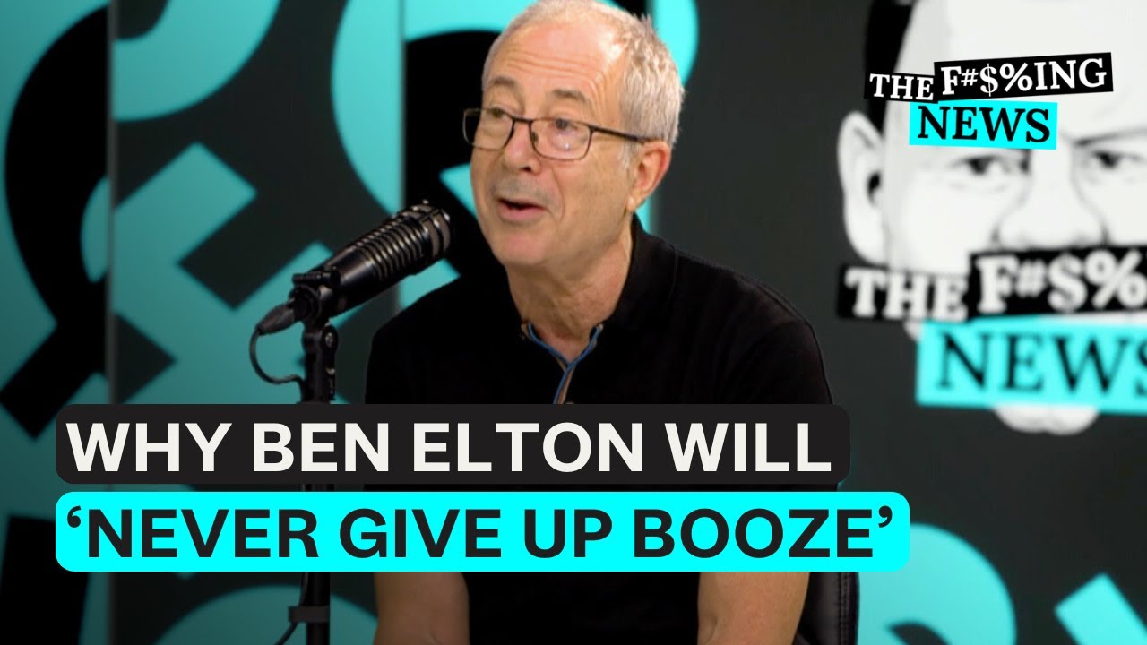 'I will never give up booze - I adore it,’ Ben Elton tells booze-free Paddy Gower | Stuff.co.nz