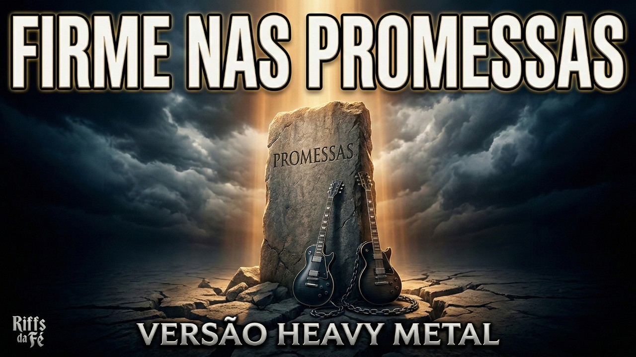 FIRME NAS PROMESSAS | Versão HEAVY METAL Inabalável ⚡ | Confiança em Riffs Pesados