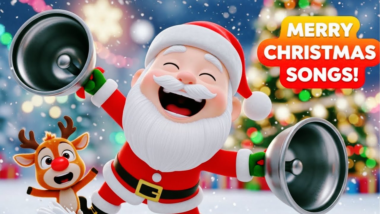 Jingle Bells! 🔔🎶 MERRY CHRISTMAS Songs for Kids 🎄 | Nursery Rhymes & Baby Christmas 🎅.Music!