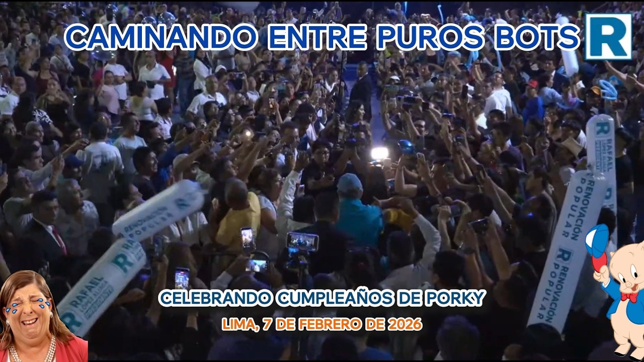 GRAN CELEBRACI&Oacute;N del cumple de Porky RAFAEL L&Oacute;PEZ ALIAGA #rafaell&oacute;pezaliaga #presidente #peru #2026