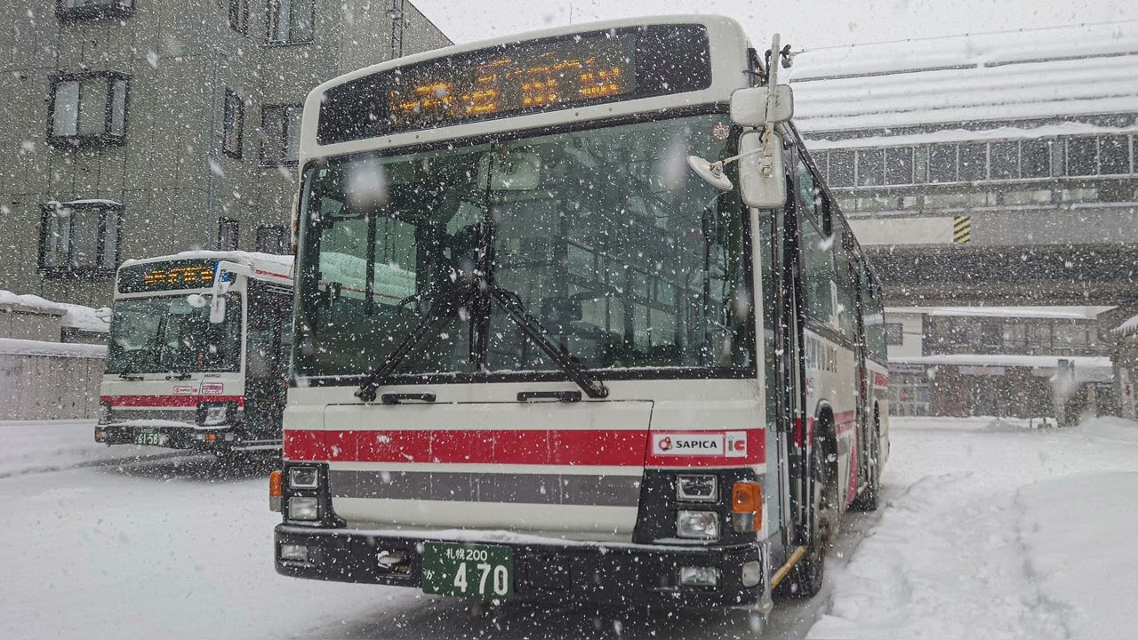 【走行音】北海道中央バス 南71 南平岸駅-澄川駅 札幌200か470 KL-LT233J2