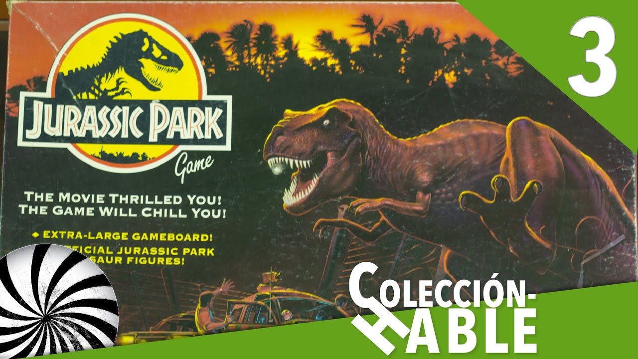 Juego de mesa Jurassic Park Milton Bradley (1993) - Colección-Hable cap 3