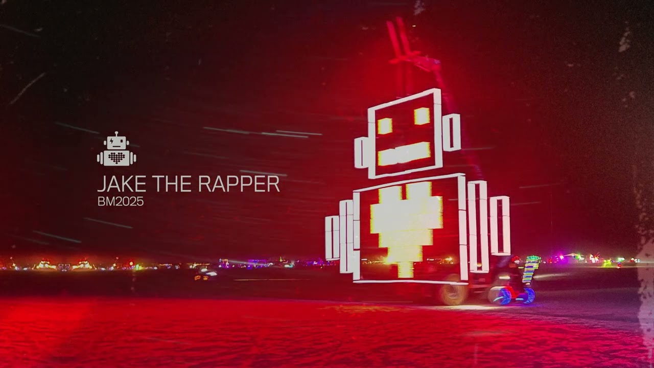 Jake The Rapper - Robot Heart - Burning Man 2025