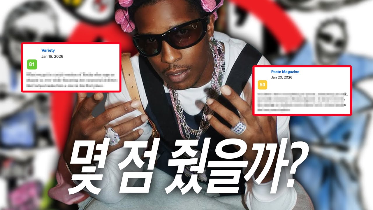 에이셉 라키 [Don't Be Dumb] 해외 평가 정리