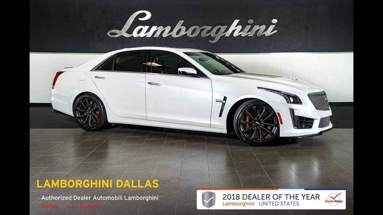 2017 Cadillac CTS-V Crystal White Tricoat LT1161