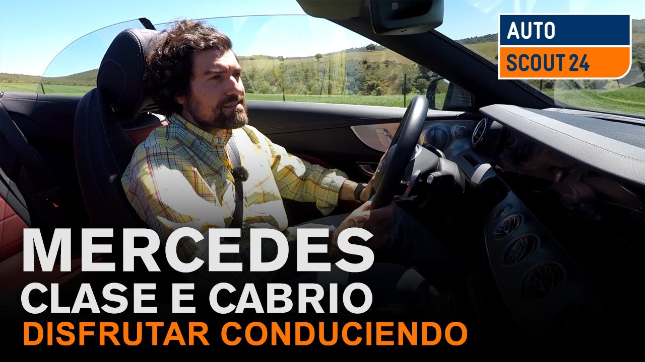Disfrutar conduciendo un cabrio. Mercedes Clase E Cabrio 2019. Autoscout24