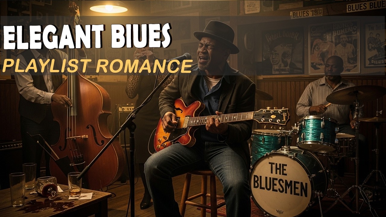 Moody Blues & Warm Firelight | Stress Relief Night Session