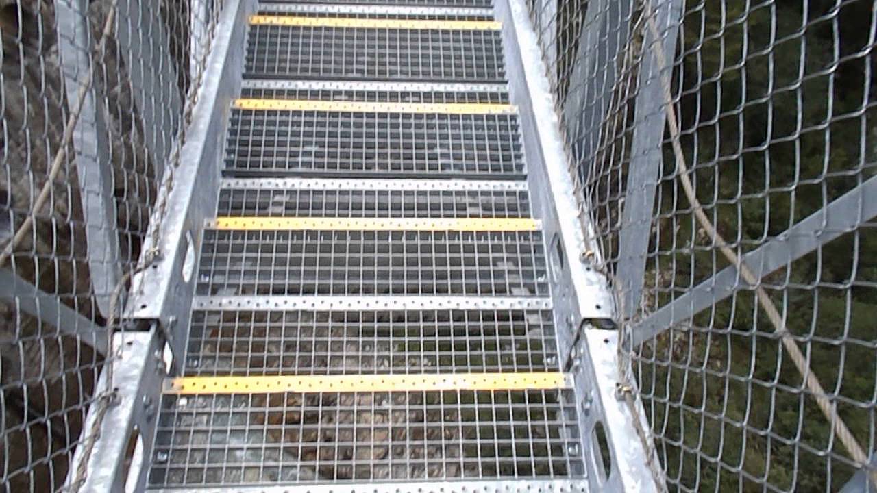 Austria - Osttirol - Kals am Grossglockner - h&auml;ngebr&uuml;cke 2015