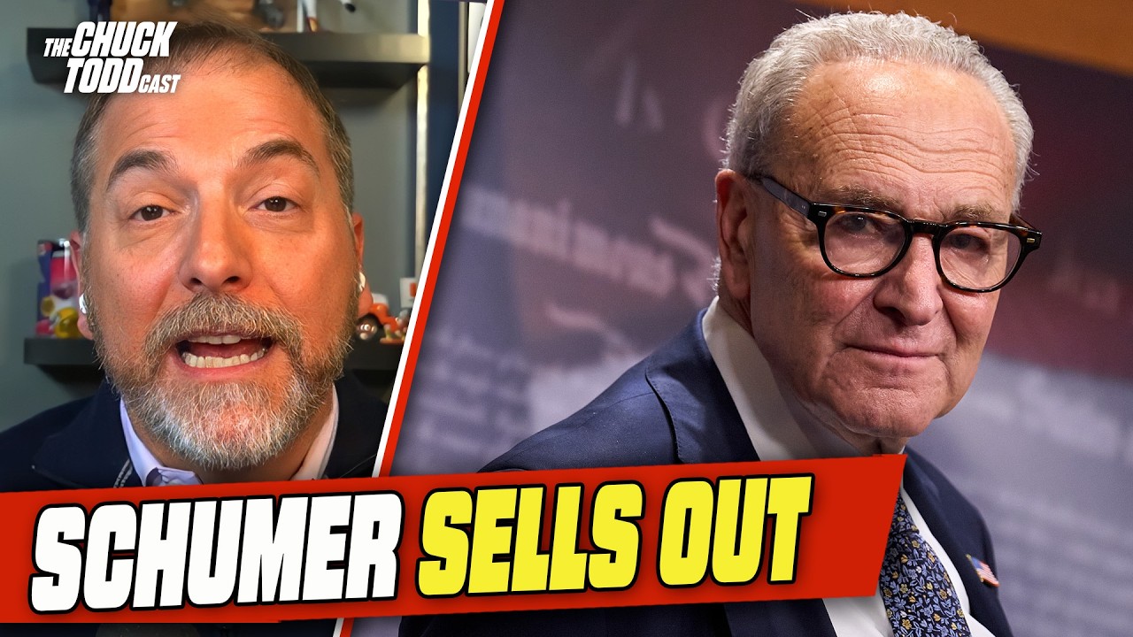 Chuck Schumer SURRENDERS To Crypto Lobbyists | Chuck Todd Politics Podcast