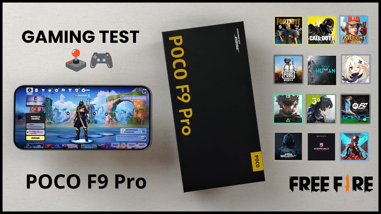 Poco F9 Pro: игровой тест / тест на разряд батареи