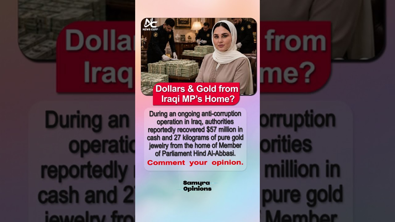 $57 Million & 27kg of Gold Found? Iraqi MP&rsquo;s Home Raid Shocks the World #trendingnow