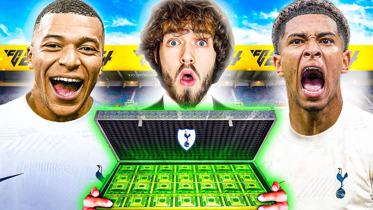 🤑 TOTTENHAM, ale MÁME 1 MILIARDU EUR! 💸🤍😳