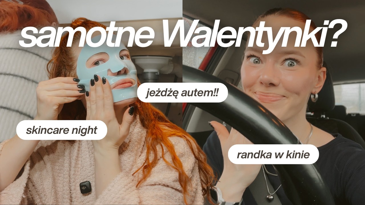PLANY NA WALENTYNKI / ZALAŁAM KUCHNIĘ XD / JECHAŁAM 100 KM/H 👀
