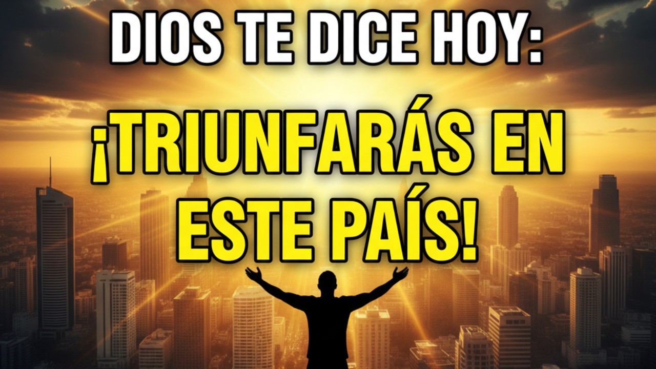 Dios te envía este mensaje urgente | Tu victoria en EE.UU. comienza ahora