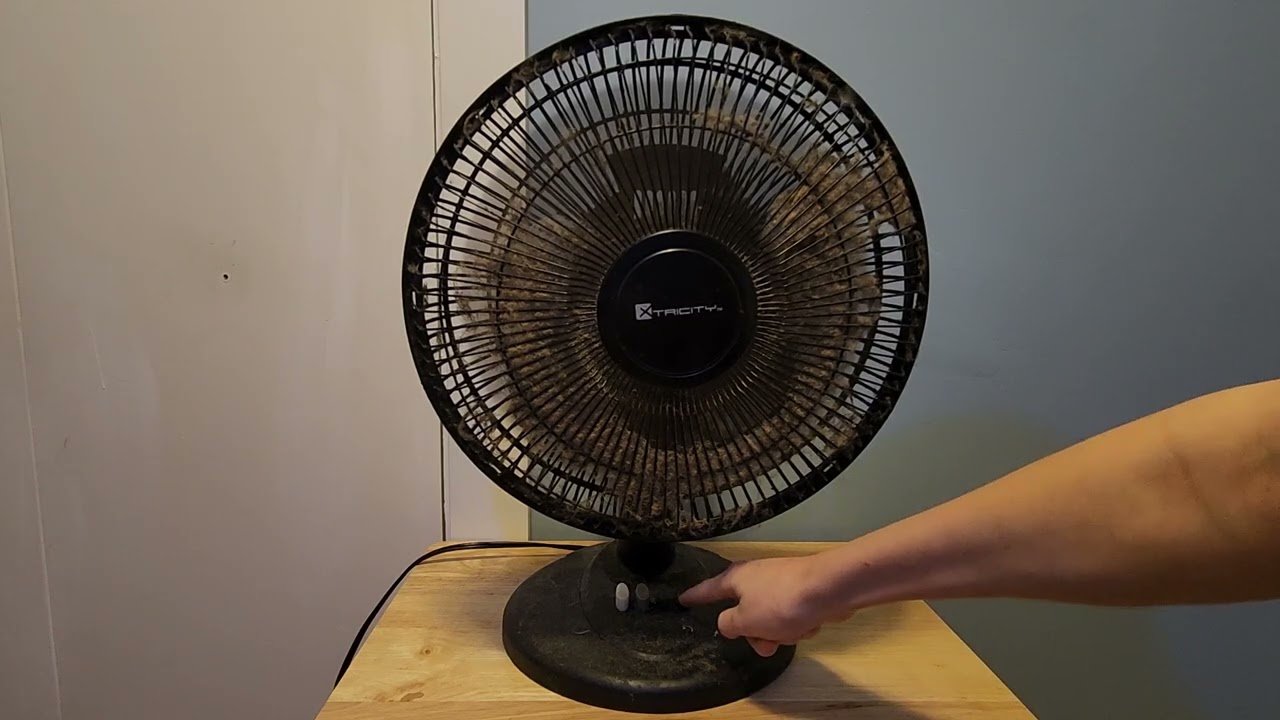 X tricity desk fan