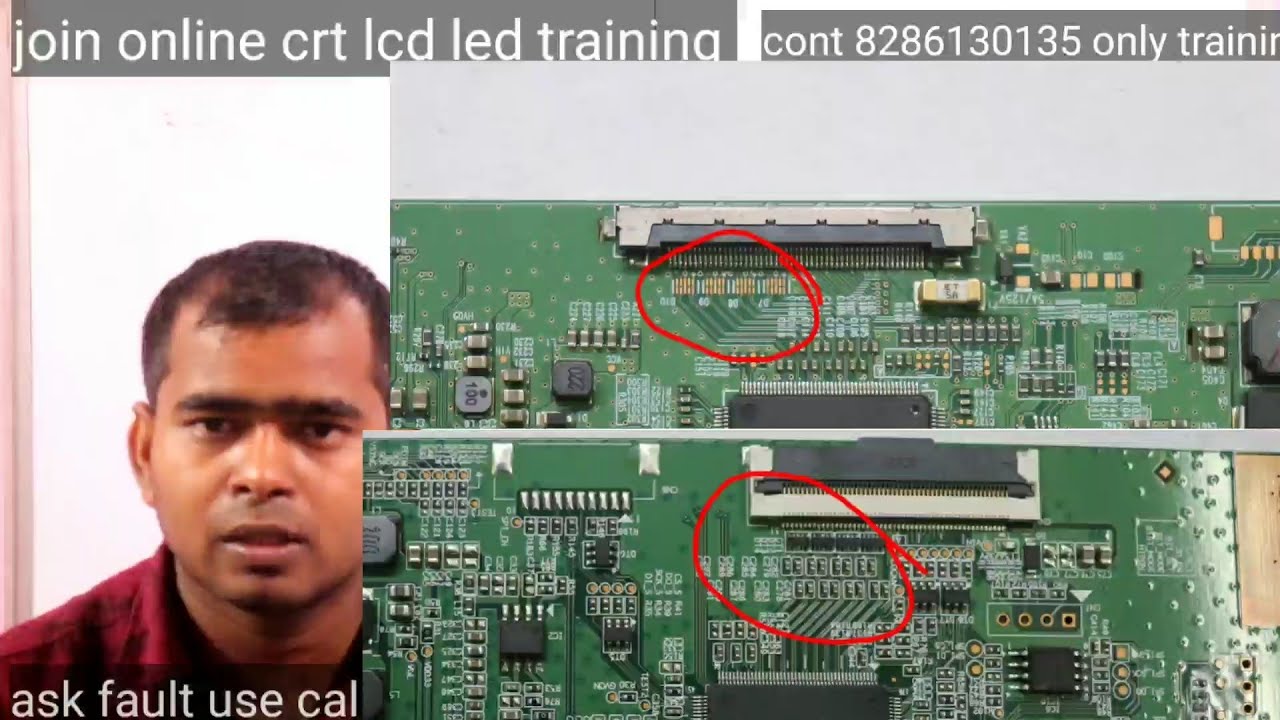 how to working 4k androind motherboard and there data line connection different then normal tcon