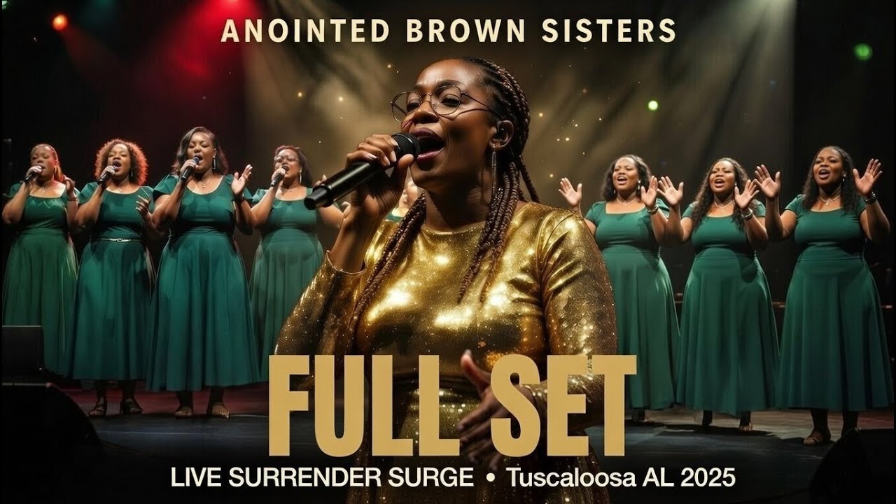 🔥 Anointed Brown Sisters: Полный сет вживую – Зажигательное завершение года! (Тасскалуса, Алабама...