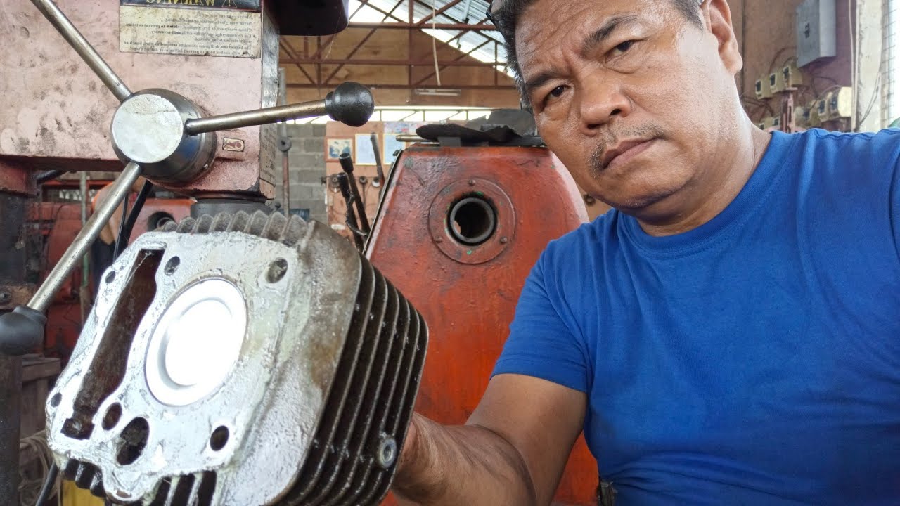 Rebore Block 125 cc.75mm oversize kasama Honing.