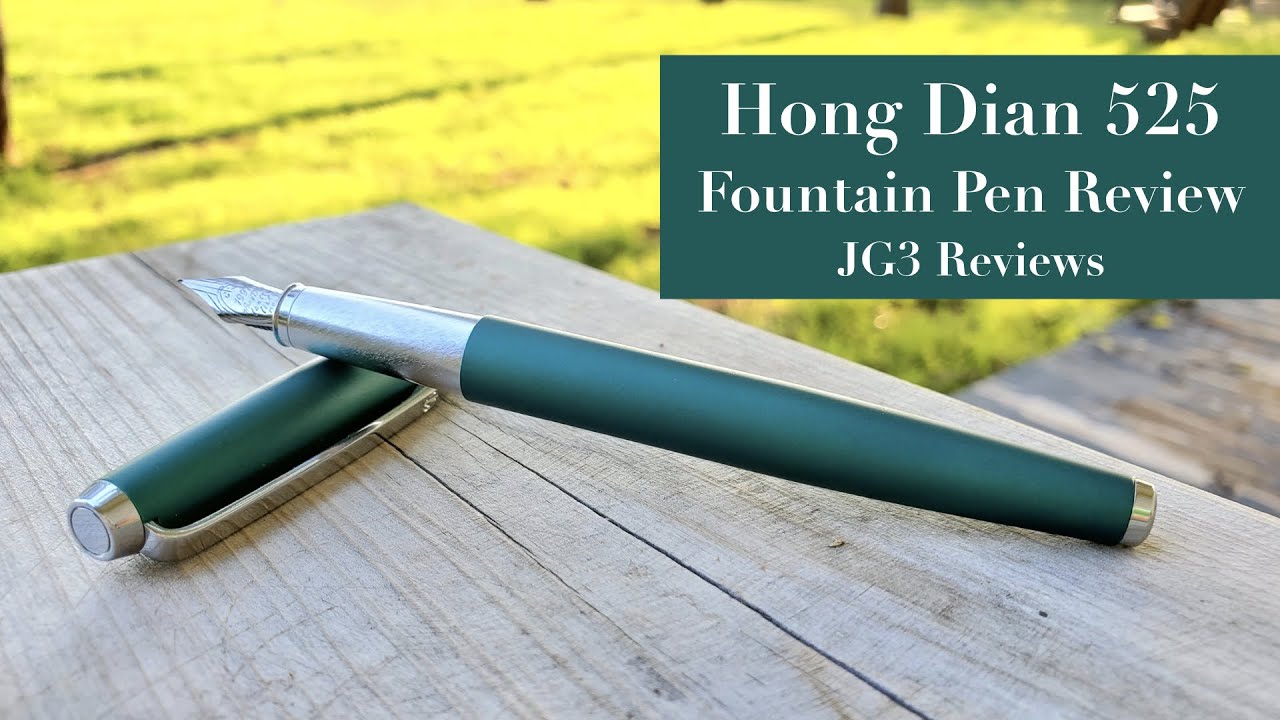 Fountain Pen Review: The Hong Dian 525 with a Mini Fude Nib