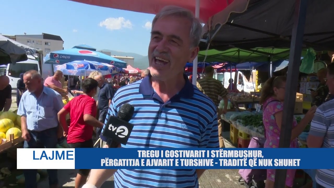 TREGU I GOSTIVARIT I STËRMBUSHUR,PËRGATITJA E AJVARIT E TURSHIVE- TRADITË QË NUK SHUHET