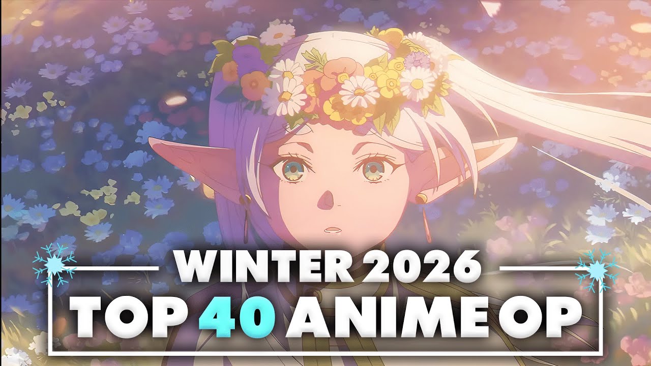 My Top 40 Anime Openings of Winter 2026