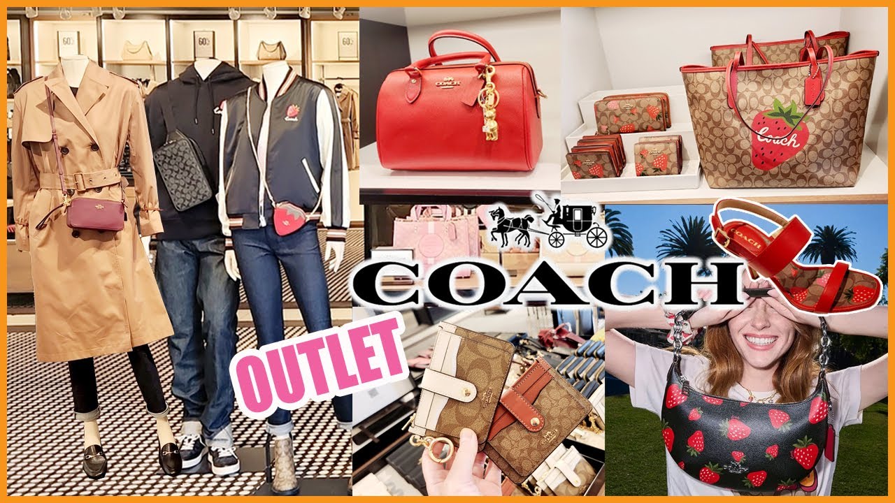 🍓🍓 COACH OUTLET NEW COLLECTIONS 🍓🍓 STRAWBERRY PRINT ARRIVALS | COACH OUTLET UP TO 70% OFF