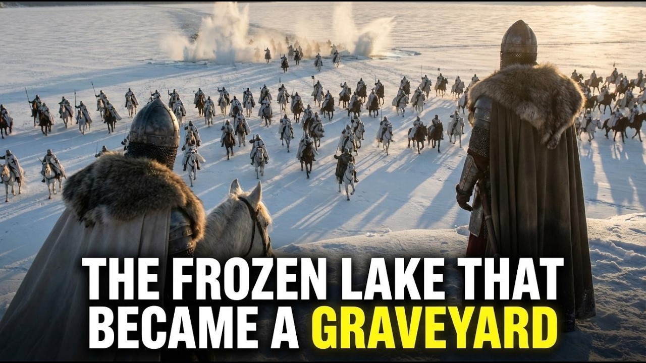 Lake Peipus 1242: The Ice Massacre - How Frozen Water CRUSHED the Teutonic Knights