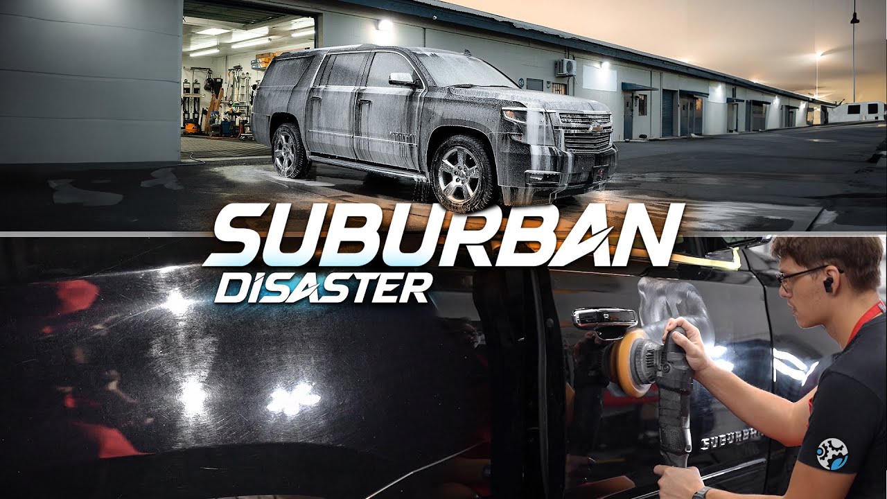 45 Hours of Reviving the WORST Paint I've Seen on a Suburban