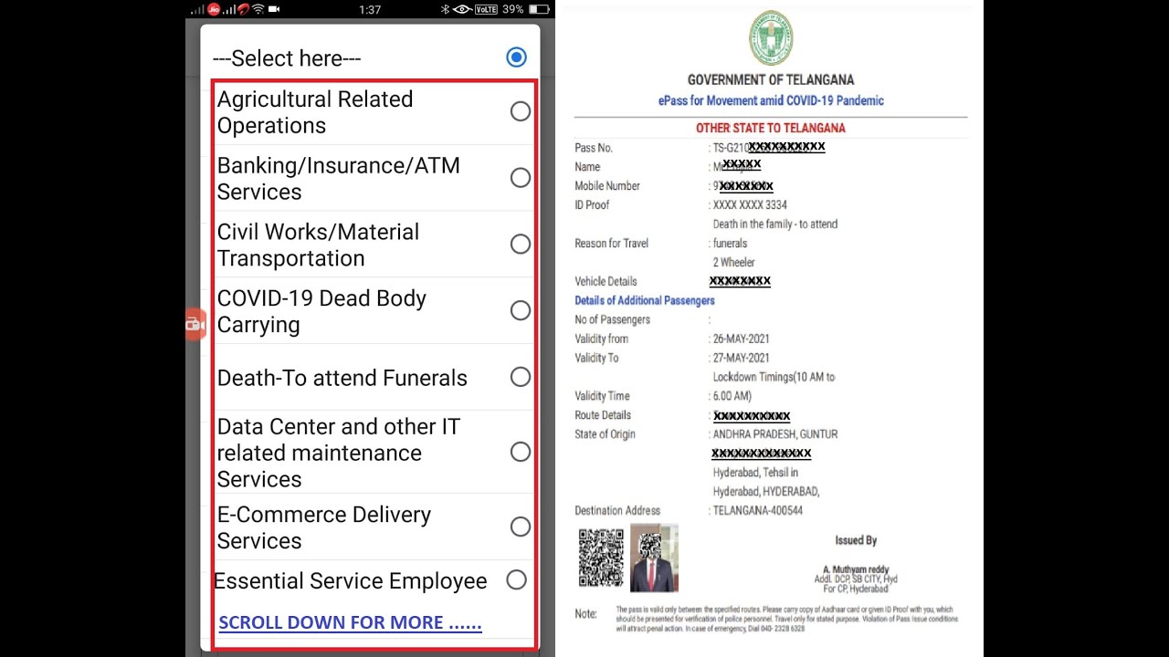How To Apply Telangana COVID E Pass June 2021 | Apply COVID Lockdown Police E Pass Telangana 2021