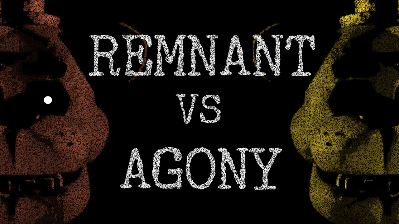 Как аниматроники FNaF становятся одержимыми? (Remnant против Agony)
