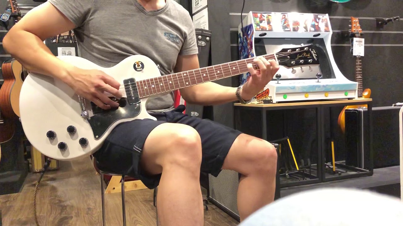 Tokai Love Rock LSS-54 in Seethru White Traditional Series (MIC) Clean sound Demo