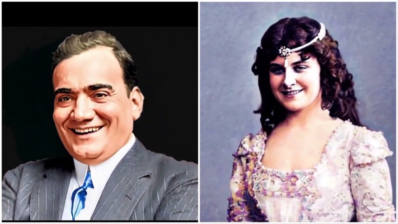 CARUSO & FARRAR: 1912 LA BOHEME DUET in AI