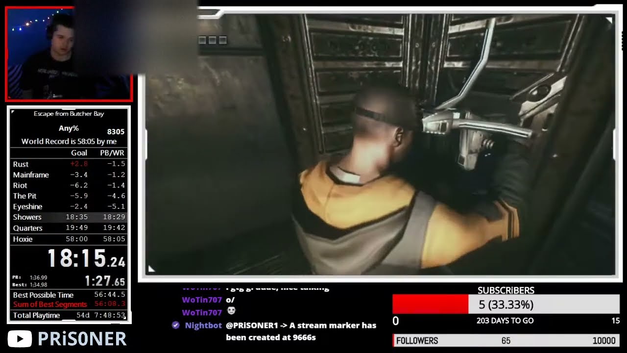 The Chronicles of Riddick: Escape from Butcher Bay - Speedrun in 57:26 [WR]