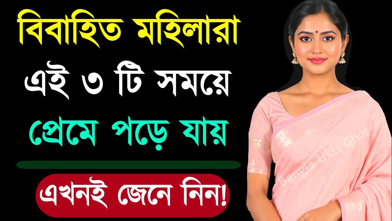 বিবাহিত নারীরা ৩ টি সময়ে প্রেমে পড়ে যায় | Relationship Advice | Love Attachment | Psychology Fact