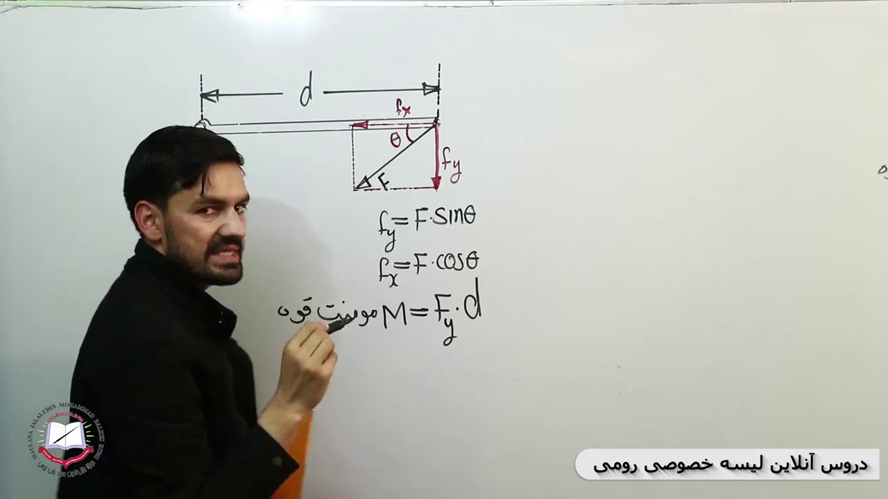 فزیک صنف یازدهم مومنت قوه 22