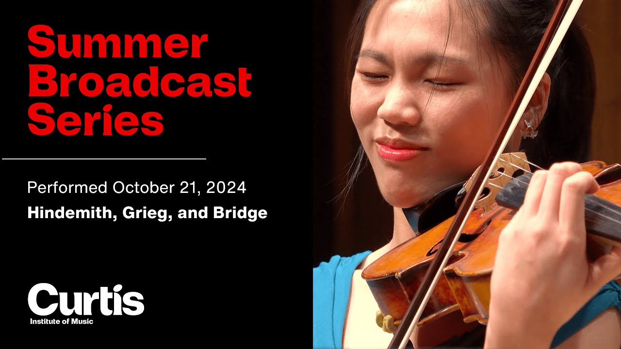 Student Recital: Hindemith, Grieg, and Bridge