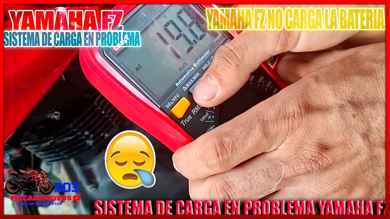 mi YAMAHA FZ 2.0 no carga la batería MIRA PORQUE