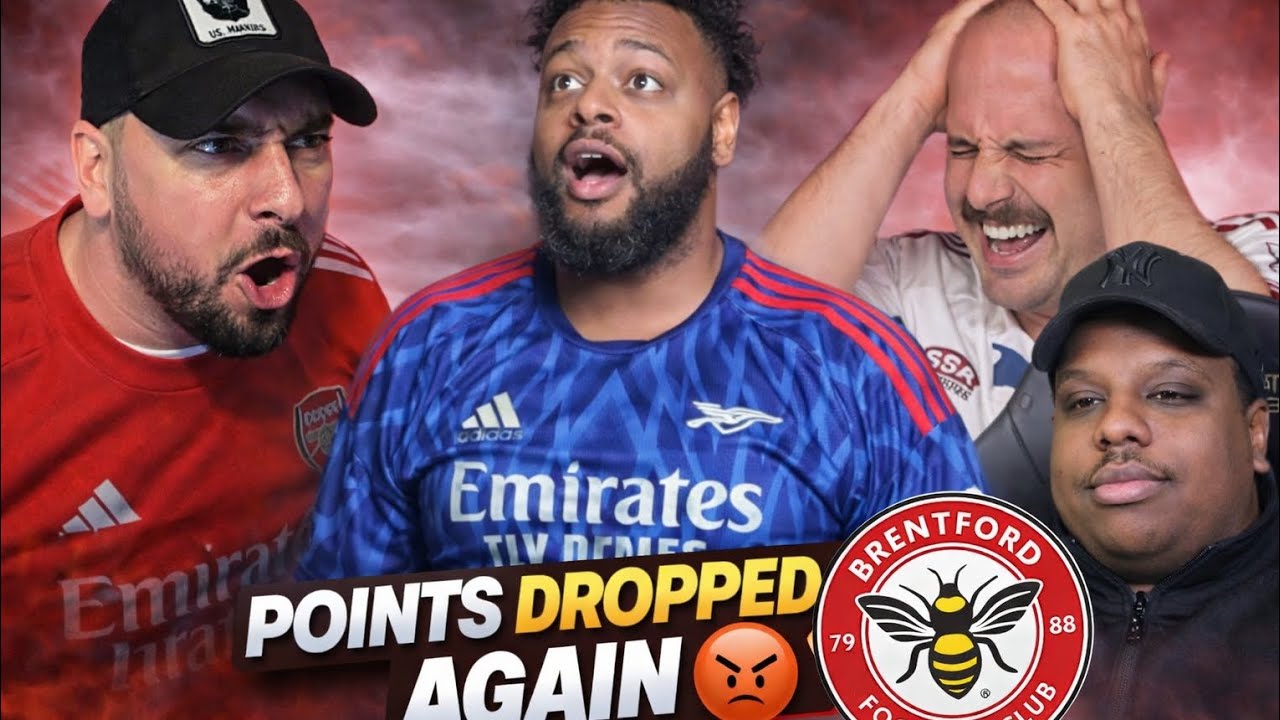 Arsenal victory denied by Brentford | Fan reaction 😬