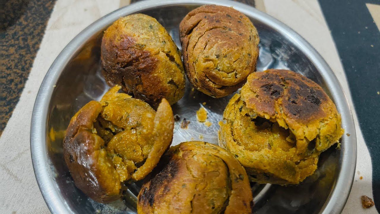 Rajasthani Special,,Full of Protein - Mung Daal Baati