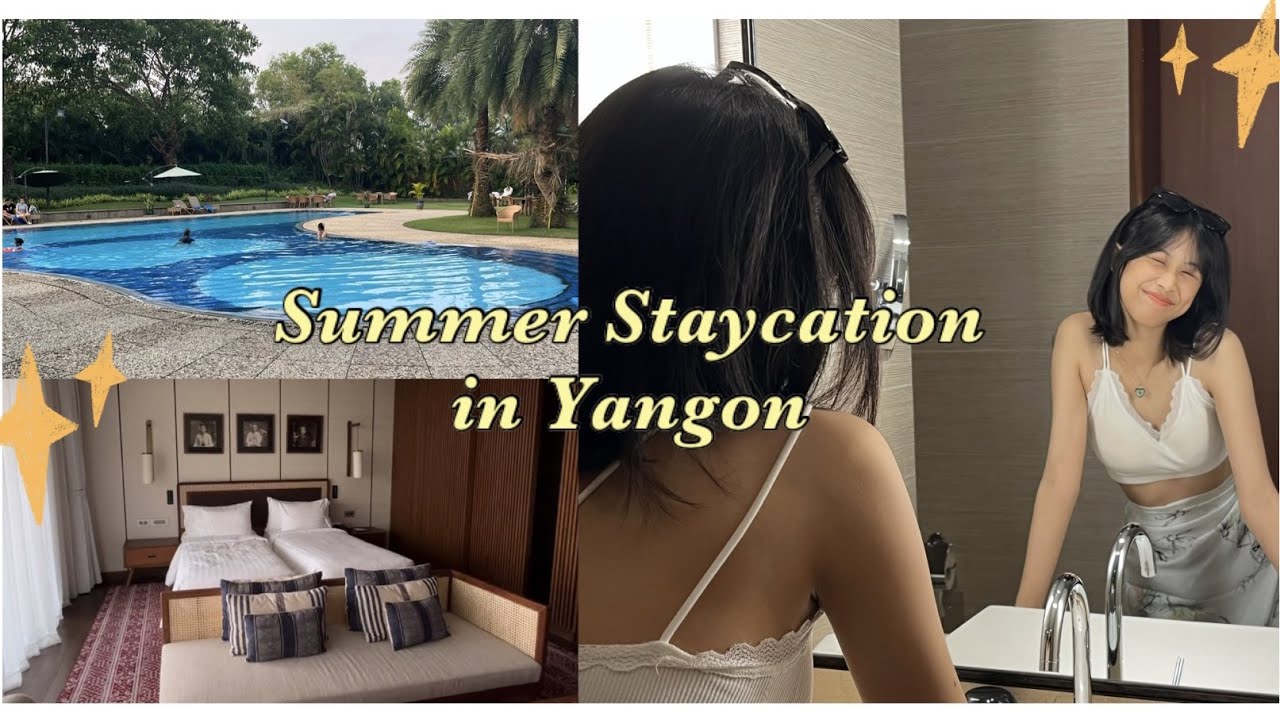 Summer Vlog | days in my life, spending my holiday at Awei Metta Yangon!